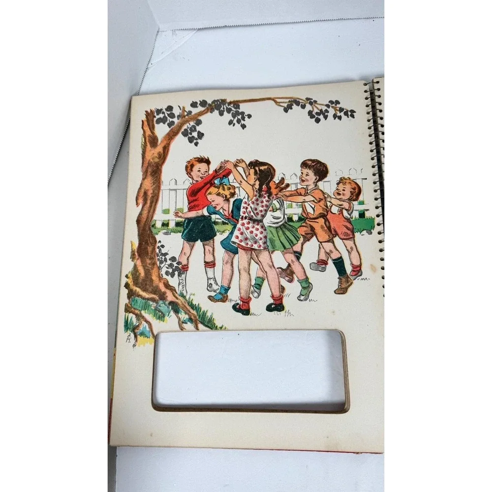 Sing-A-Song Playerbook Sam See 1947 Xylophone Music McLoughlin Bros w/ Mallet